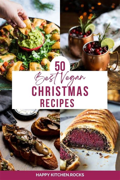 50 Best Vegan Christmas Recipes • Happy Kitchen