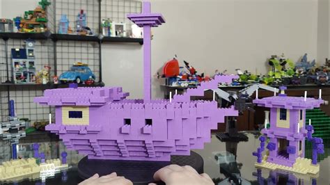 Lego Minecraft End Ship MOC - Block Accurate - YouTube