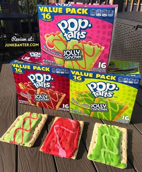 Pop Tarts Jolly Rancher Flavors..Watermelon, Cheery & Apple | Pop tarts ...