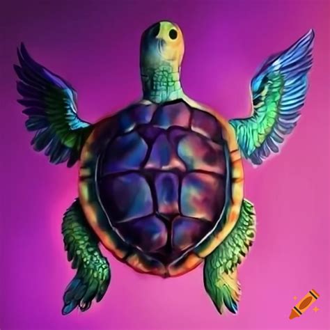 Turtle with wings