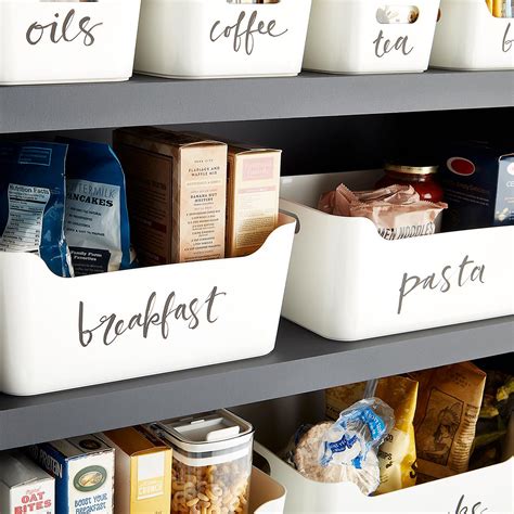 Plastic Storage Bins with Handles | The Container Store