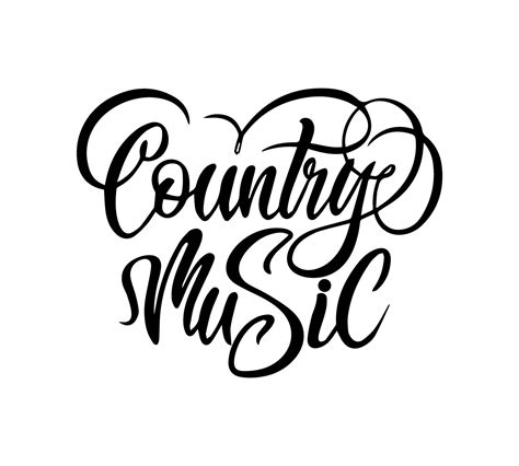 Country Music SVG Popular Svg Svgs Cricut Clipart Cricut | Etsy