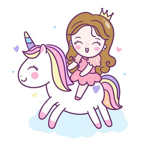 Princess Unicorn Vector Art, Icons, and Graphics for Free Download