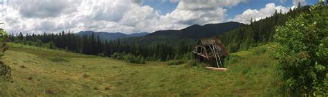 Karpaty (Carpathian Mountains),Ukraine [3635 x 1080] : r/CabinPorn