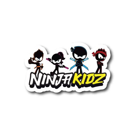 Ninja Kidz Cartoon Decals © – Ninja Kidz TV