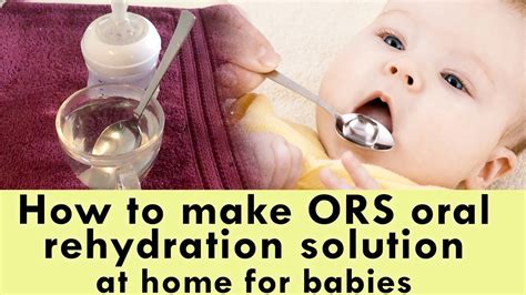 oral rehydration solution recipe for babies - Eun Thames