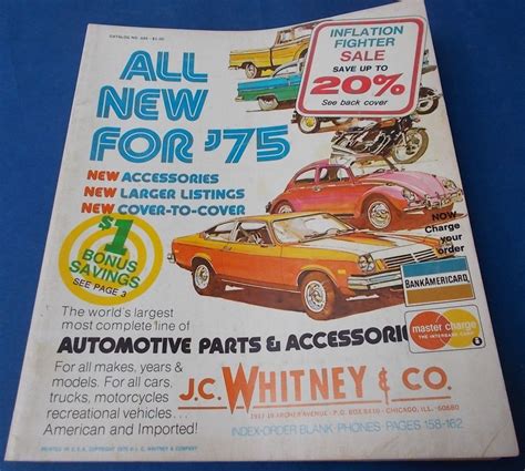 J.C. Whitney & Co. Catalog No. 334: ALL NEW FOR '75 The World's Largest ...