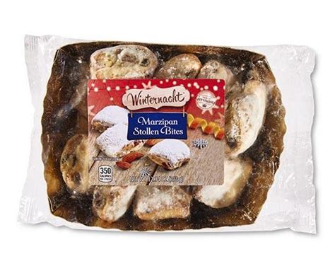 Winternacht Apple or Marzipan Stollen Bites - Aldi — USA - Specials archive