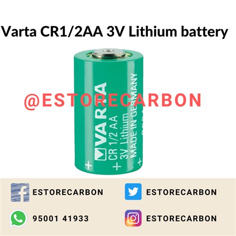 Varta CR1/2AA 3V Lithium battery, 10g at best price in Chennai | ID ...