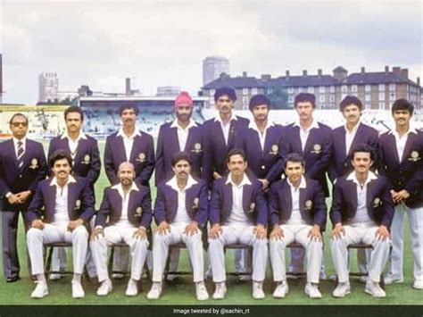 Viral Pic Shows Match Fee Of India's 1983 World Cup Winning Team ...