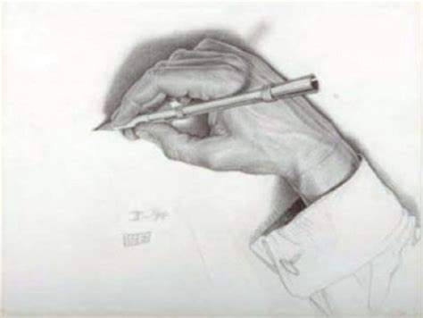 Drawing Hands Drawing by M.C Escher on artnet