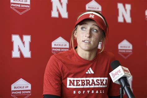 Nebraska softball sensation Jordy Bahl announces she'll miss the rest ...