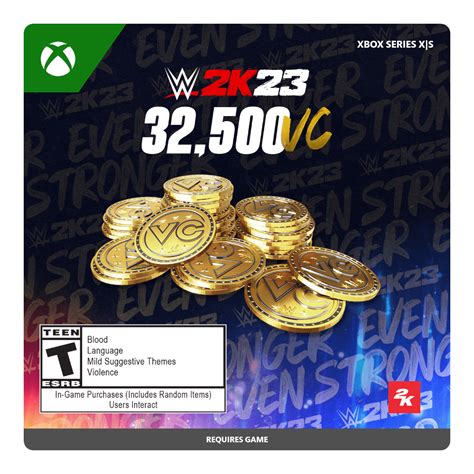 WWE 2K23: 32,500 Virtual Currency Pack - Xbox Series X|S [Digital] - Walmart.com