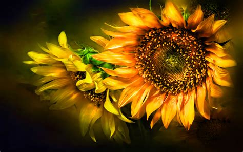 Download Nature Sunflower HD Wallpaper by MaDonna