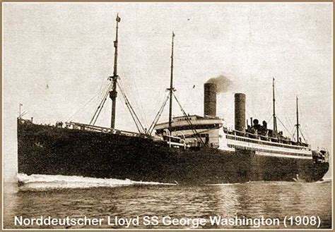 SS George Washington Passenger Lists 1911-1931 | GG Archives