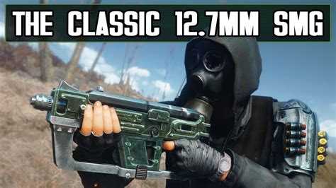 The Classic 12.7mm SMG Returns! - Fallout 4 Mod - YouTube