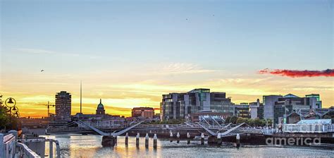 Dublin Skyline Art 4 Photograph by Alex Art