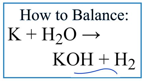 Potassium oxide with water | inchem