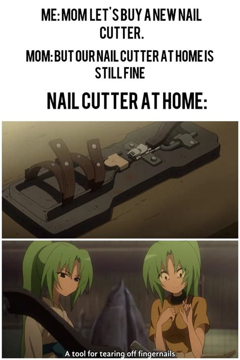 Higurashi Meme: That's a Lot of Damage : r/Animemes