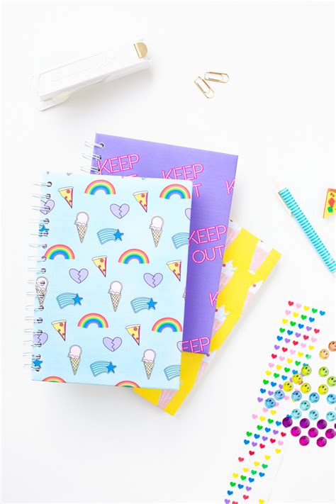 Three (More!) Free Printable Notebook Covers - Studio DIY