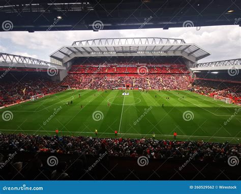 Anfield Stadium with the Crowd Watching a Game Editorial Photography ...