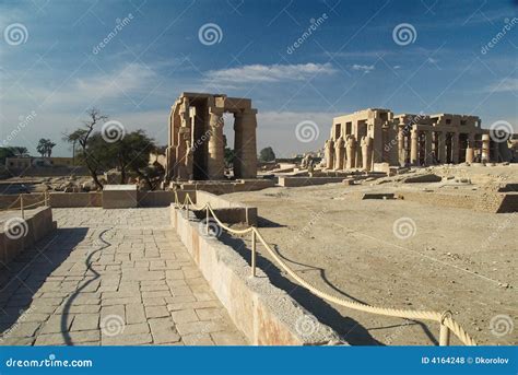 Temple of Ramesses II stock photo. Image of culture, memorial - 4164248