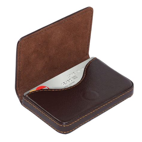 NISUN Imported Leather Pocket Sized Business/Credit/ATM Card Holder case Wallet with Magnetic ...