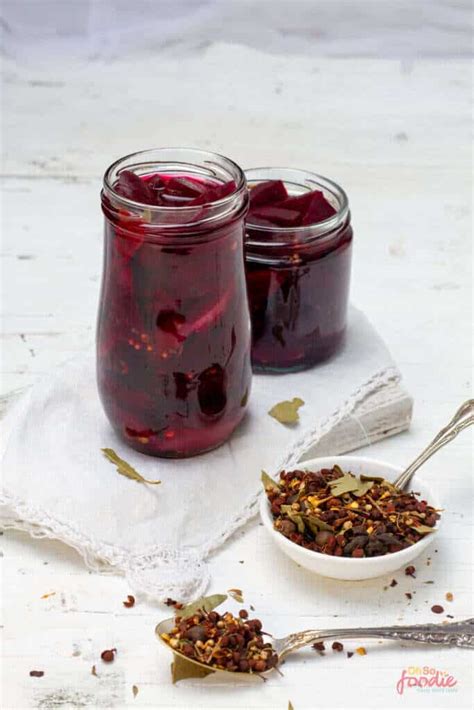 Pickled Beets With Pickling Spice - Oh So Foodie