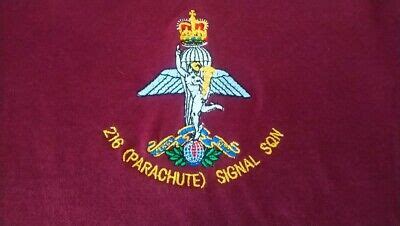 BRITISH ARMY ROYAL CORPS OF SIGNALS 216 (PARACHUTE) SIGNAL SQN HOODIE | eBay