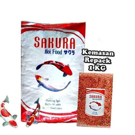 Promo Pakan Pelet Ikan Koi Sakura Koi Food Apung Ukuran 2Mm (Small) 10Kg Diskon 33% di Seller ...