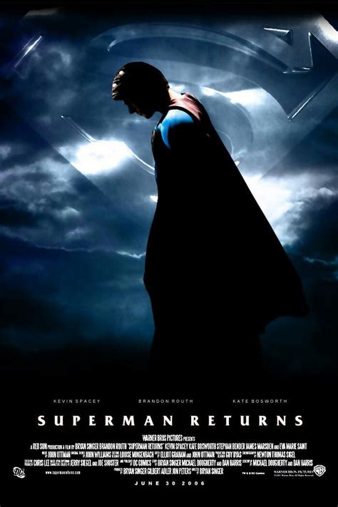 Superman Returns movie poster Film Dc Comics, Marvel Dc Comics ...