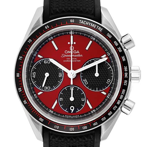 Omega Speedmaster Racing Red Chronograph Mens Watch 326.32.40.50.11.001 ...