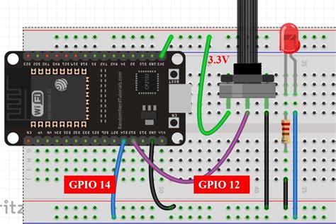 Esp32 LED Schematic