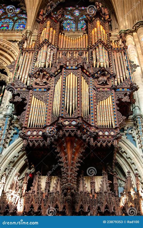 Church organ stock image. Image of chapel, abbey, view - 23879353