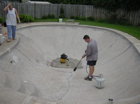 Repair a Concrete Pool - Swimming Pool Services