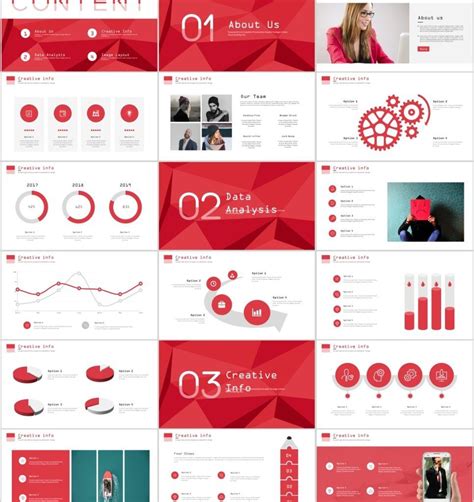 27+ Red Business Year plan PowerPoint Template Create Powerpoint Template, Powerpoint Free ...