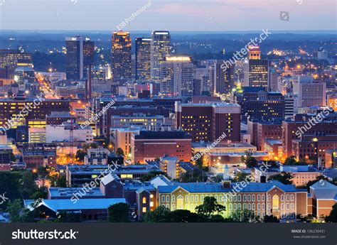 Metropolitan Skyline Downtown Birmingham Alabama Usa Stock Photo (Edit ...