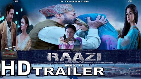 Raazi Official Trailer | Alia Bhatt, Vicky Kaushal | Directed by Meghna ... | Official trailer ...