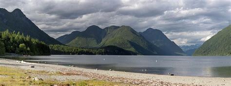 Alouette Lake Beach in Golden Ears Park Photograph by Michael Russell ...