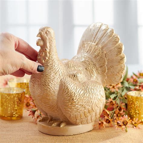 Decorative Thanksgiving Turkey Centerpiece - Table Decor - Home Decor - Factory Direct Craft