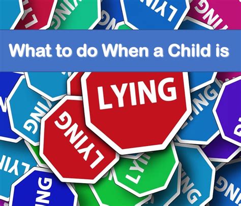 What to Do When A Child is Lying ~ RELEVANT CHILDREN'S MINISTRY