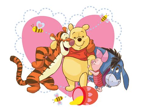 Valentine Winnie The Pooh Wallpapers - Wallpaper Cave