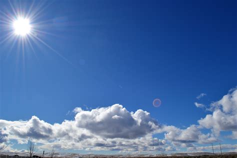 Free Images : sky, cloud, daytime, blue, cumulus, light, sunlight, horizon, atmosphere, sun ...