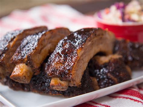 Baby Back Ribs with Sticky BBQ Sauce & Slaw | Taste of the Tailgate