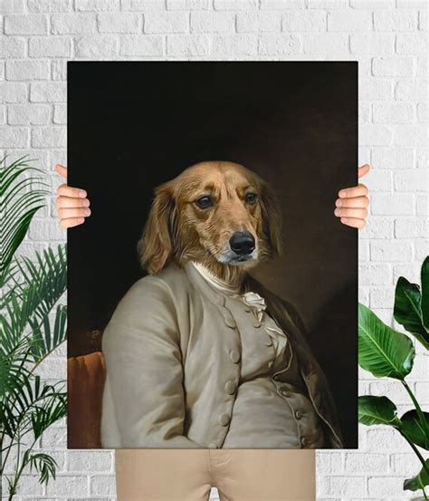 Renaissance Painting Custom Dog Portrait Pet Portrait Royal - Etsy