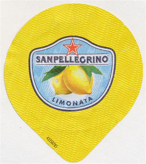 San Pellegrino Lemonade Foil Top - Smoothed | Part of a smal… | Flickr