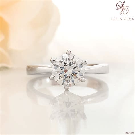 1-carat Diamond Ring - leelagems