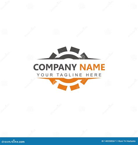 Gear Logo Design Inspiration Vector Stock Vector - Illustration of ...