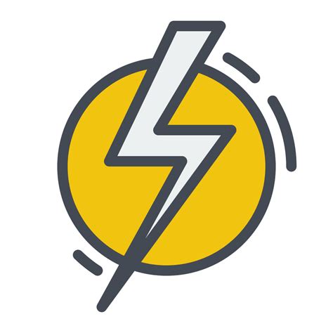 Electric, electricity, energy, power, sign, thunder icon - Free download