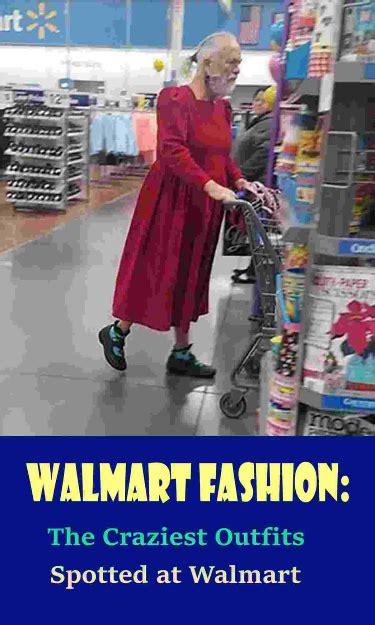 Walmart fashion the craziest outfits spotted at walmart – Artofit